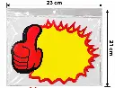 Cartel amarillo de pulgar arriba-3.webp