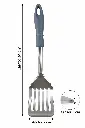 Volteador ranurado de acero, 34 cm-3.webp