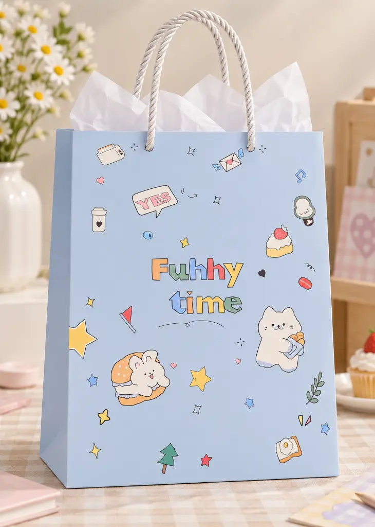 Bolsa regalo azul con ilustraciones adorables-1 (2).webp