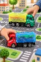 Camiones de basura en ciudad miniatura-2.webp