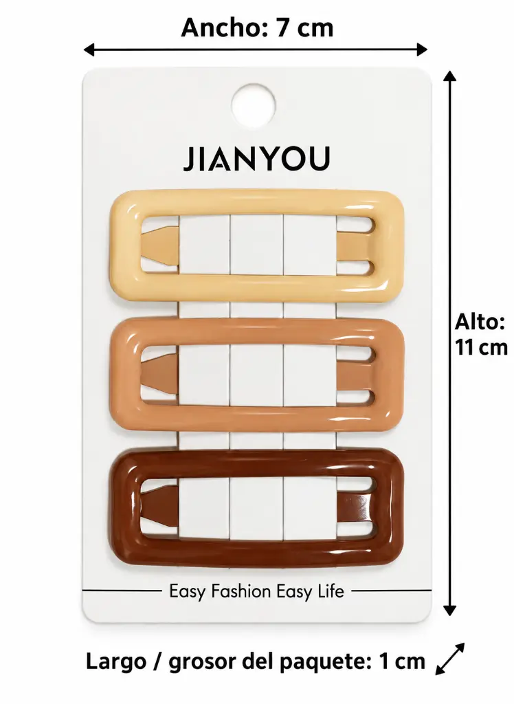 JIANYOU snap clips package measurements-3.webp