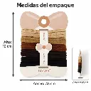 Bow-Shaped Hair Elastics Package Measurements-3.webp