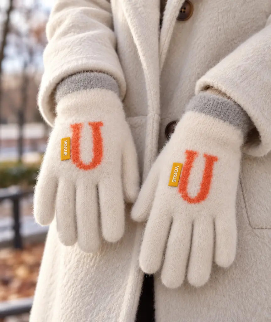 Guantes marfil de felpa en el parque-2.webp