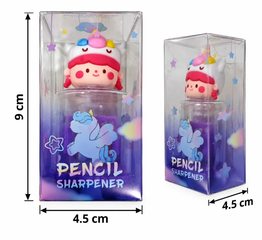 Sacapuntas unicornio en caja, con medidas-3.webp