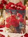 Bolsa floral roja con regalo-2.webp