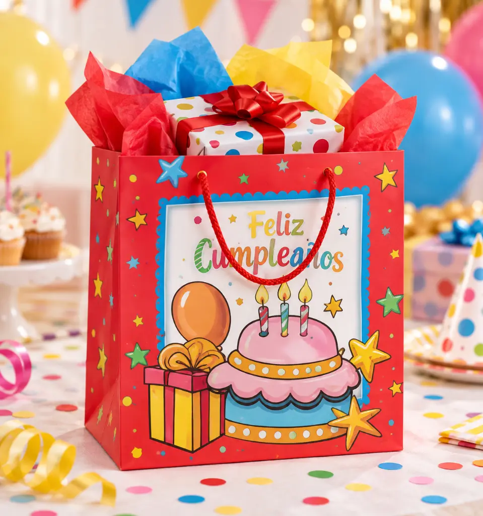 Bolsa Feliz Cumpleaños abierta con regalo-1.webp