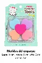 Pack Cosmetic Tools con cinco esponjas corazón-4.webp