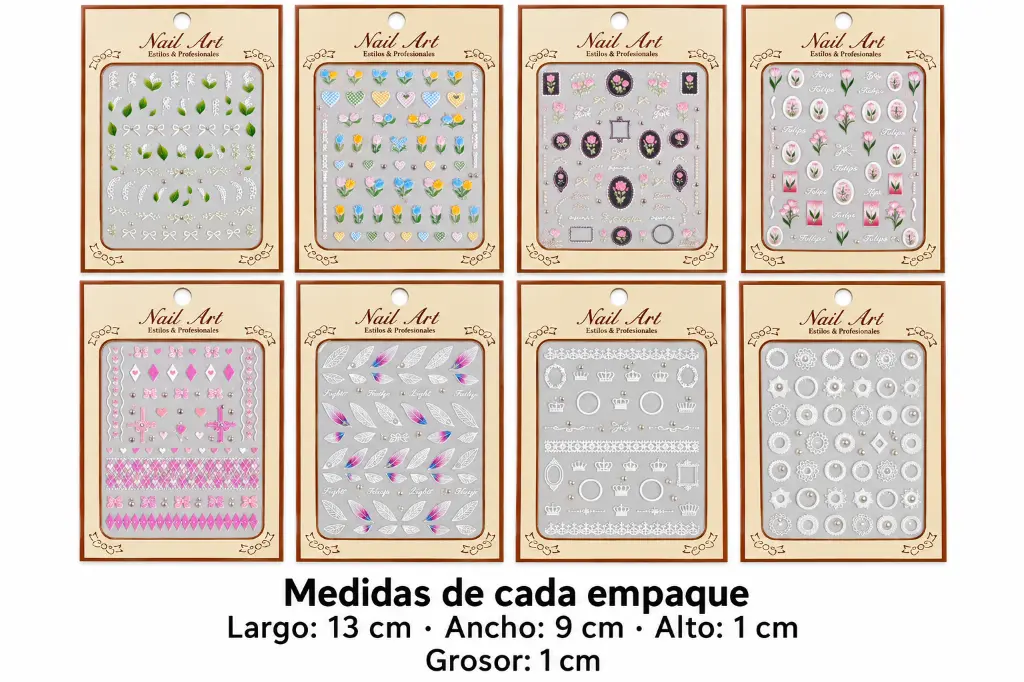 Catálogo de adhesivos Nail Art con medidas-3.webp