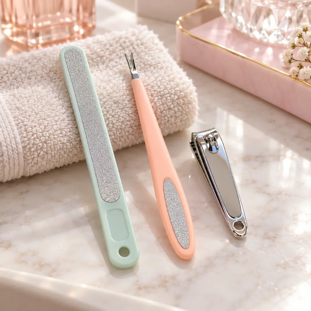 Mint manicure set on a clean vanity-2.webp