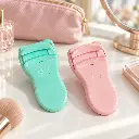 Mint and pink cat paw curlers-2.webp