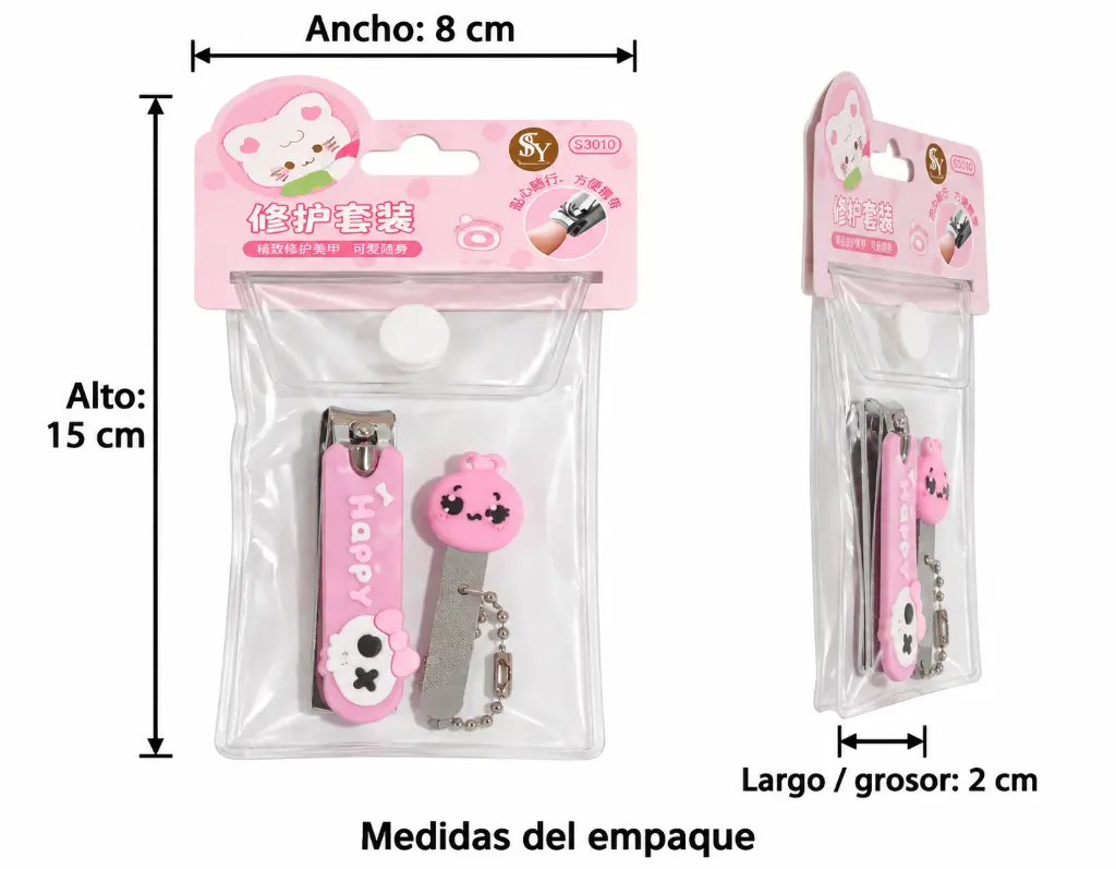 Pink cat manicure pouch dimensions-3.webp