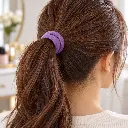 Purple hair tie securing a ponytail-2.webp