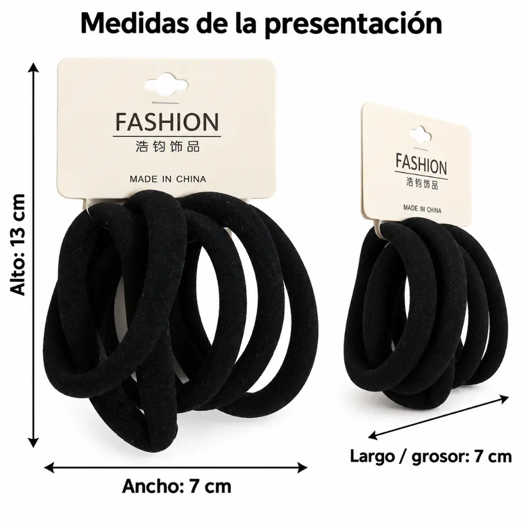 Black hair ties with measurements-3.webp