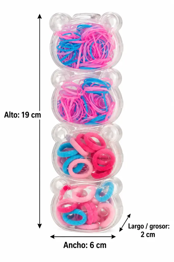 Cajas osito transparentes apiladas con medidas-3.webp