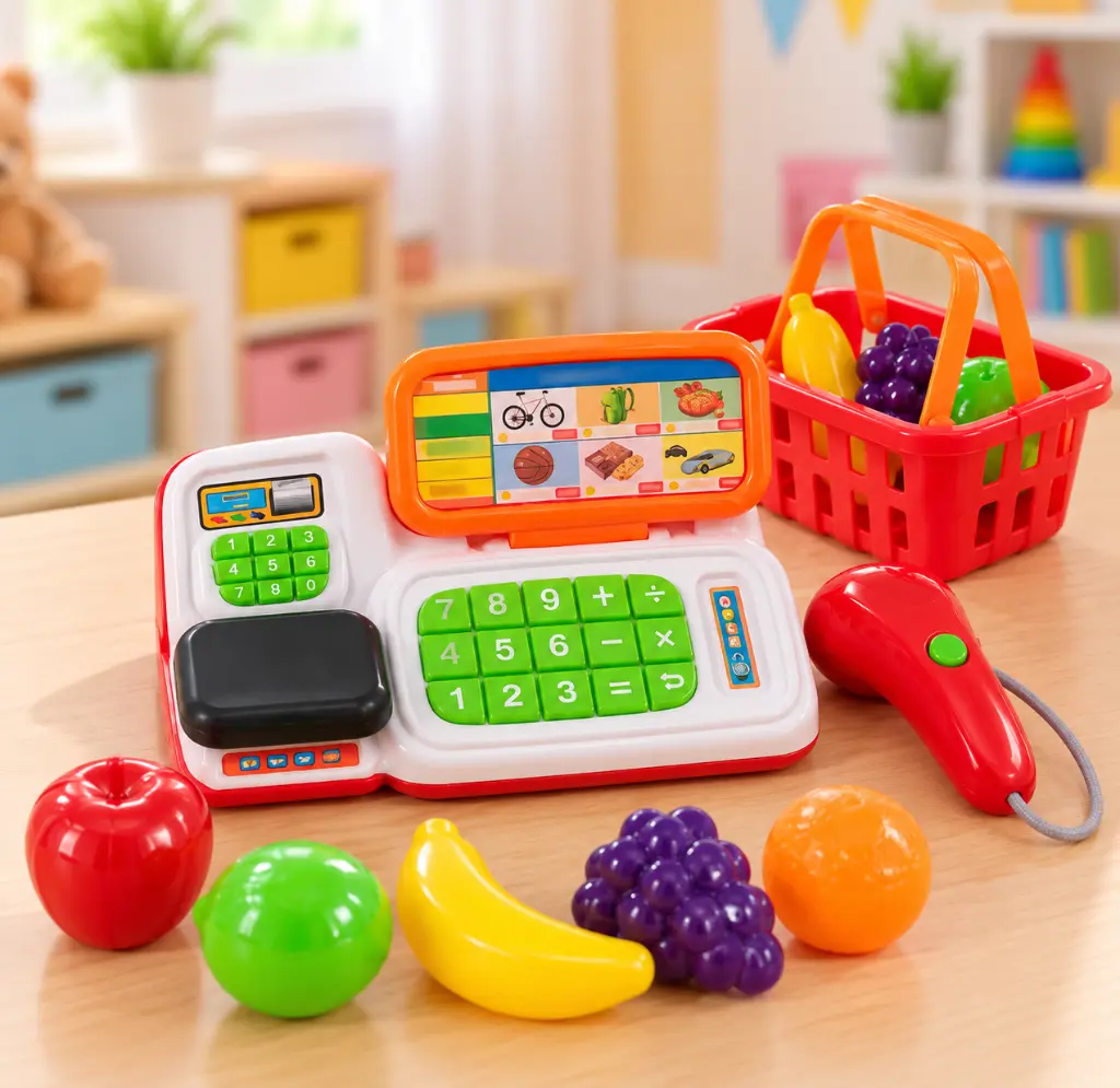 Caja registradora infantil en mini tienda-3.webp