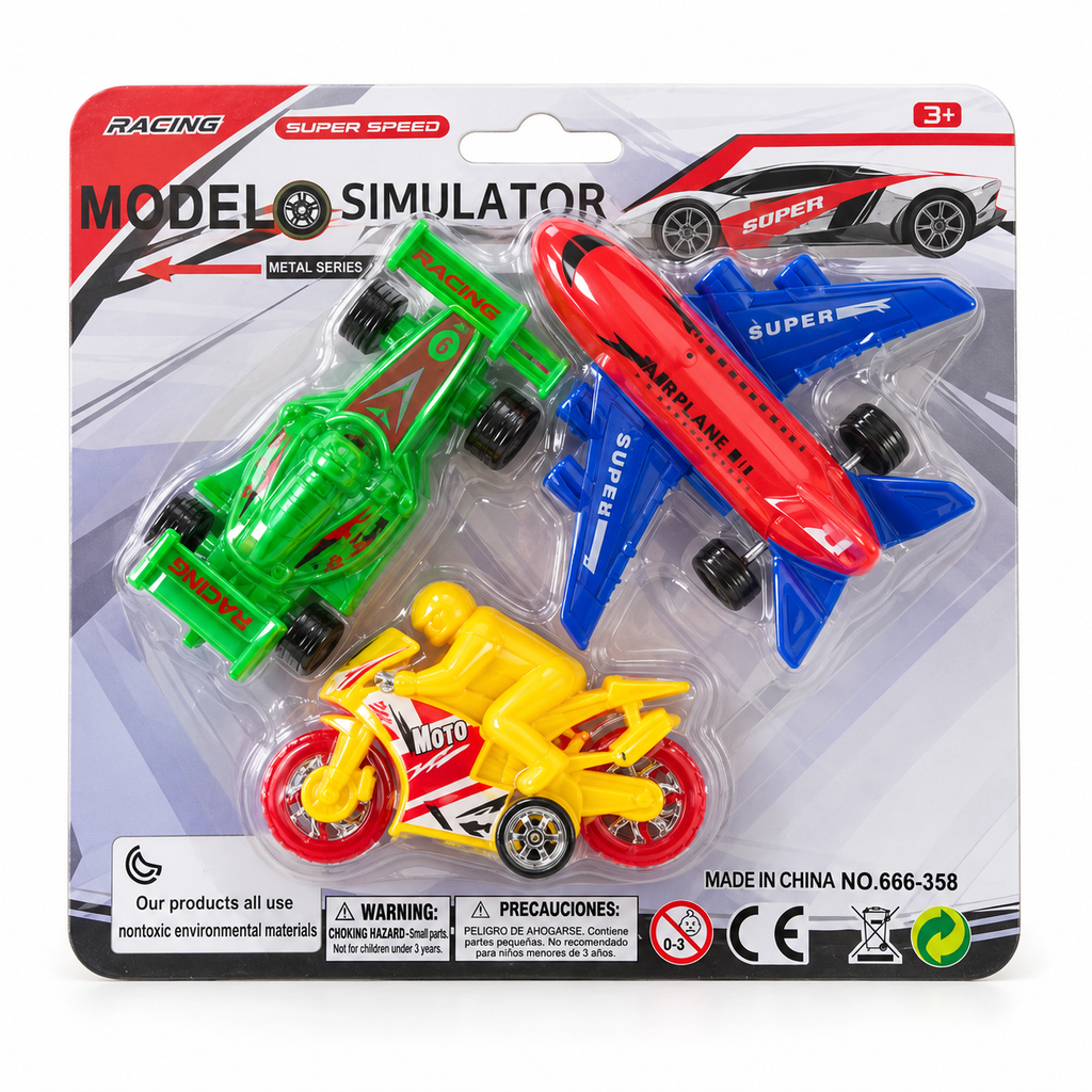 SET DE CARRO MODELO SIMULATION