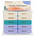 GANCHOS PLASTICOS PARA ROPA PLASTIC CLOTHESPINS A62561