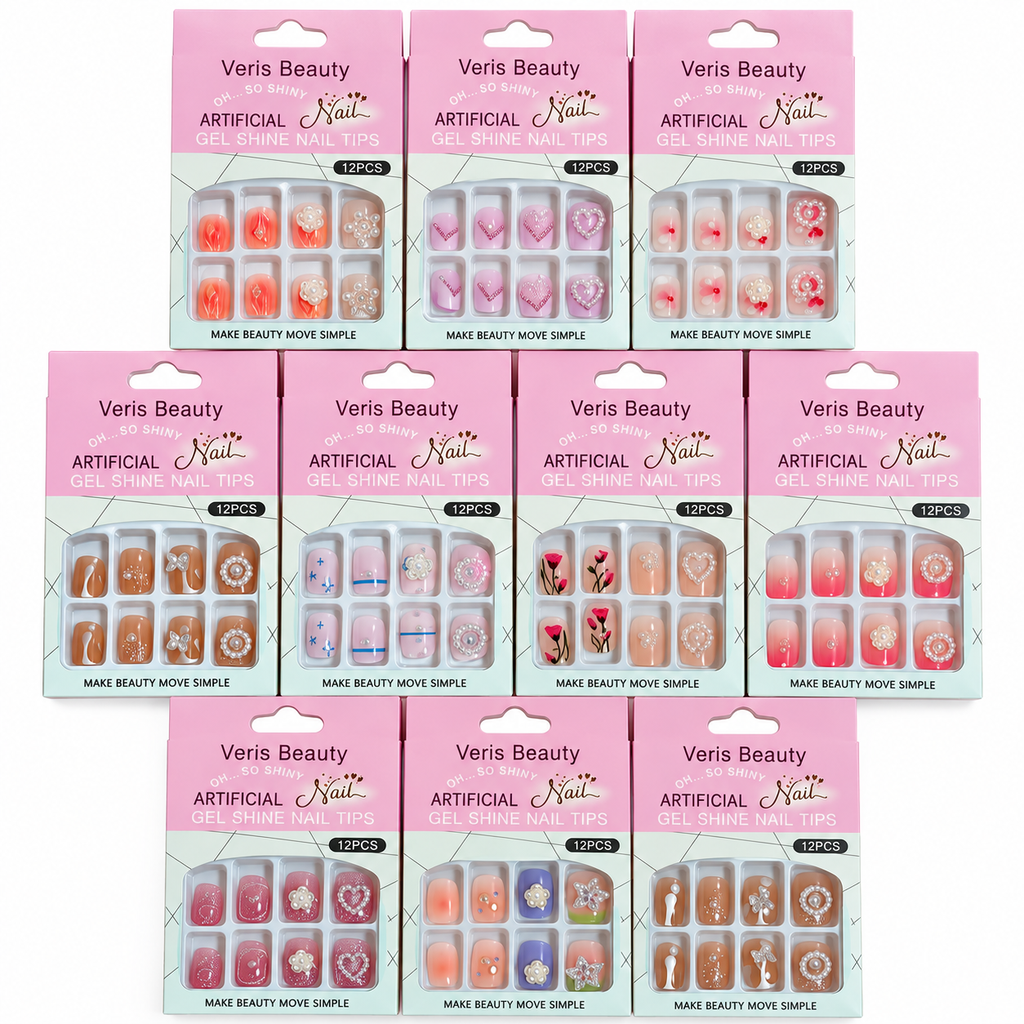 UÑAS POSTIZAS ROSA