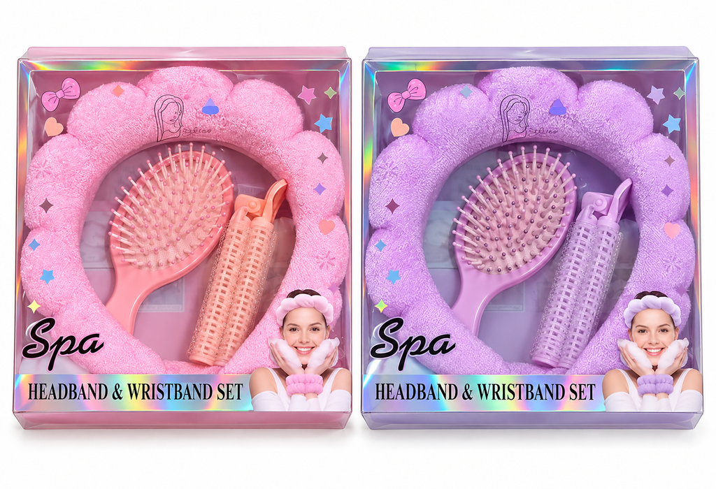 SET DE BELLEZA CON DIADEMA