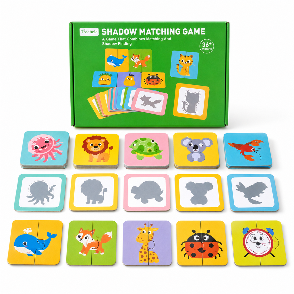 JUEGO DE APRENDIZAJE DE EMPAREJAMIENTO DE SOMBRAS