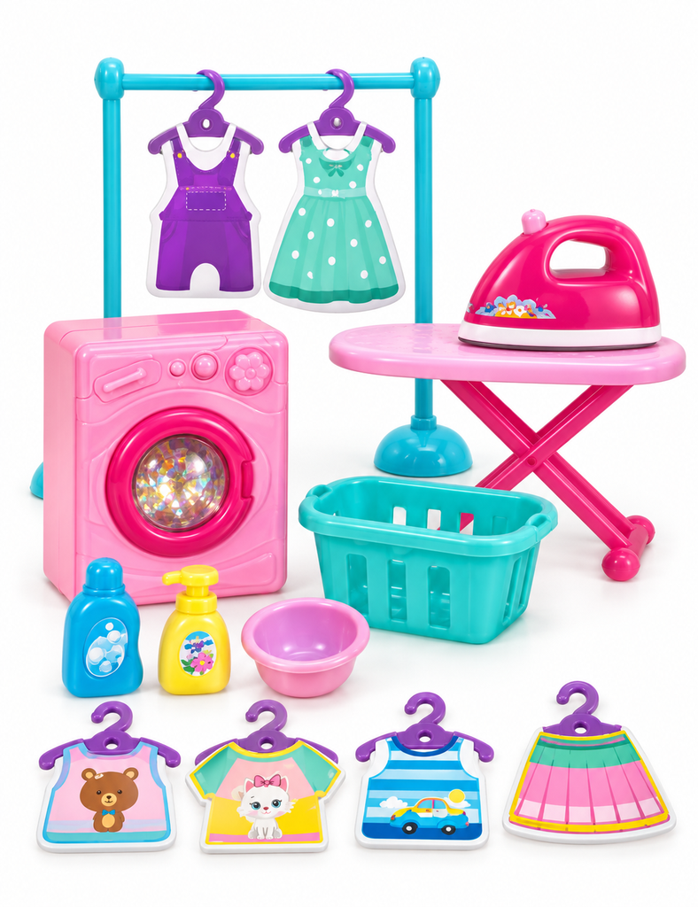SET DE JUEGO DE LAVADO Y PLANCHADO LAUNDRY