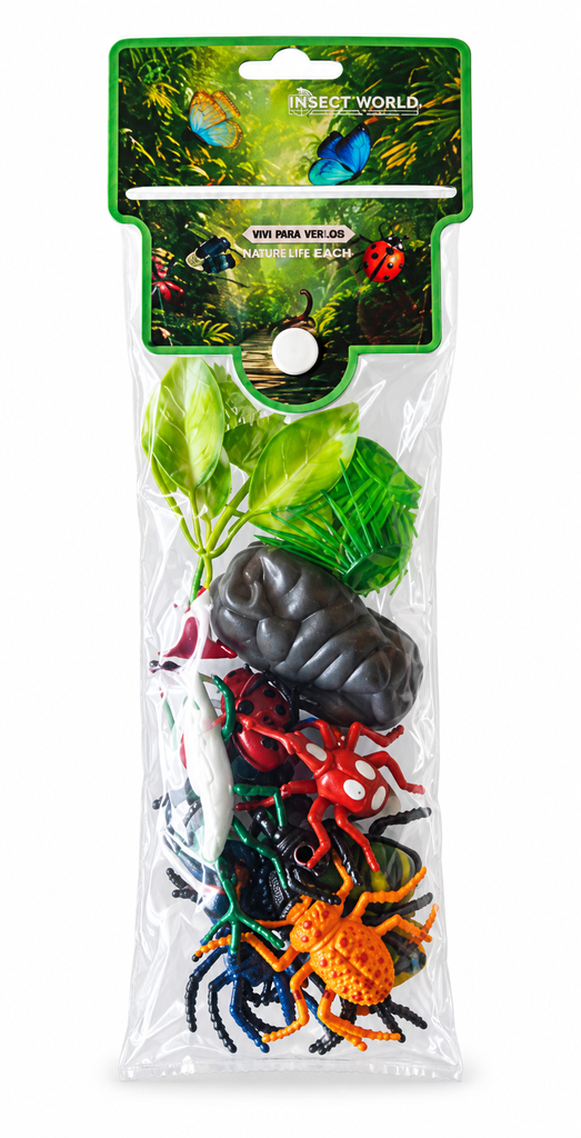 BOLSA DE INSECTOS DE JUGUETE