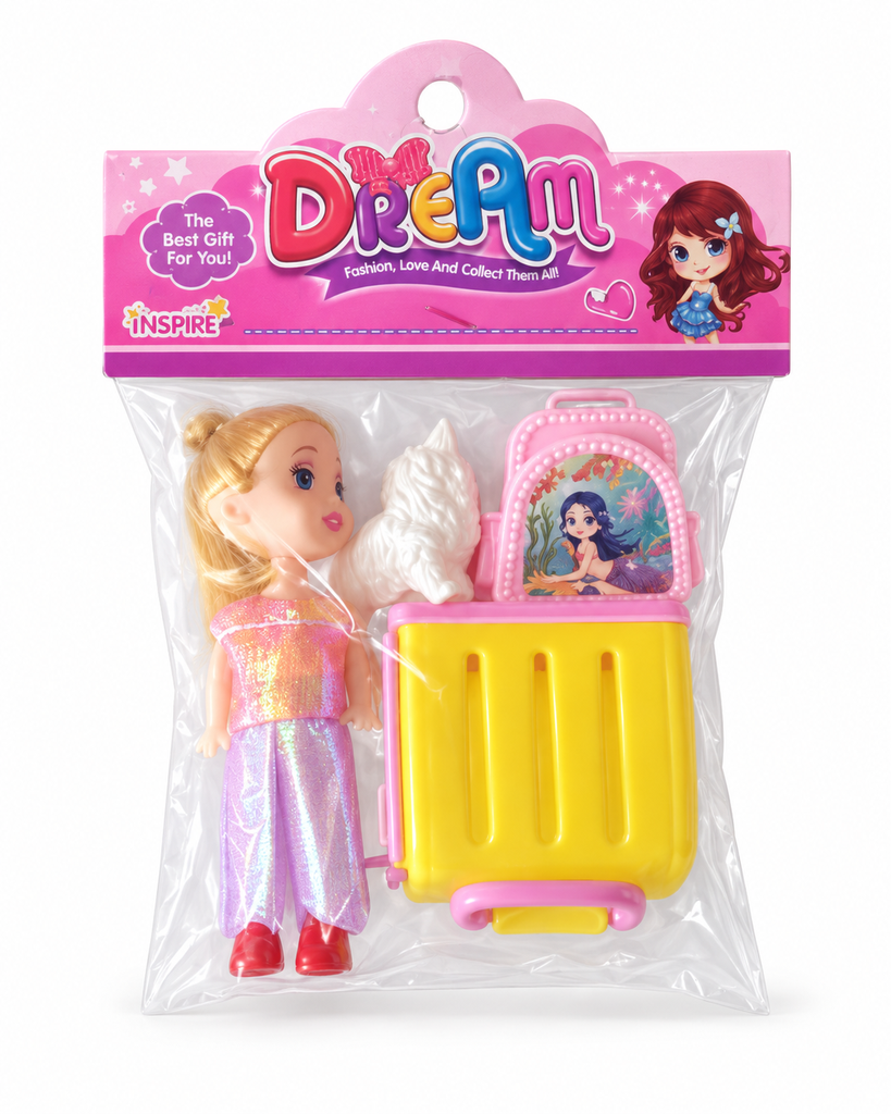 MUÑECA CON ACCESORIOS (A60540)
