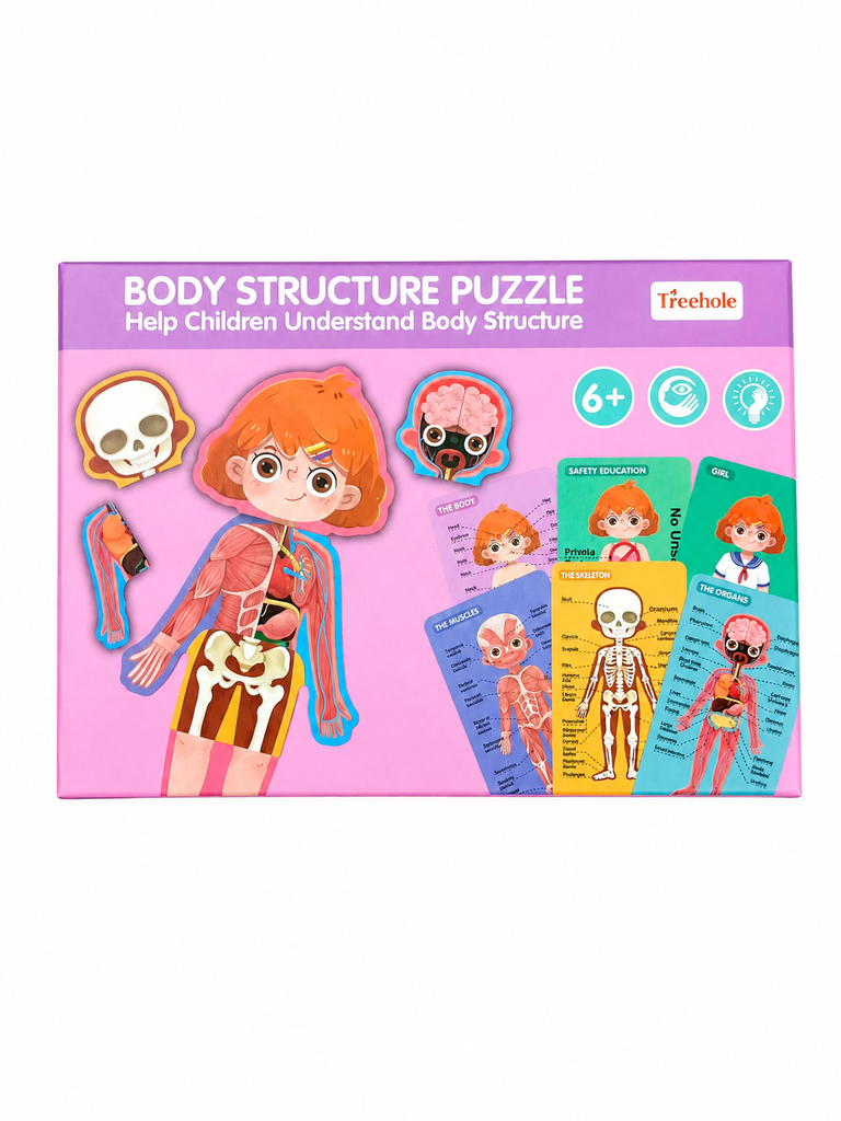 JUEGO DE APRENDIZAJE CUERPO HUMANO TREEHOLE