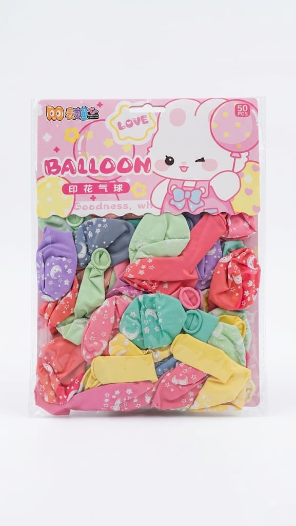 GLOBO BALLOON ROSADO GOODNESS 50 PCS