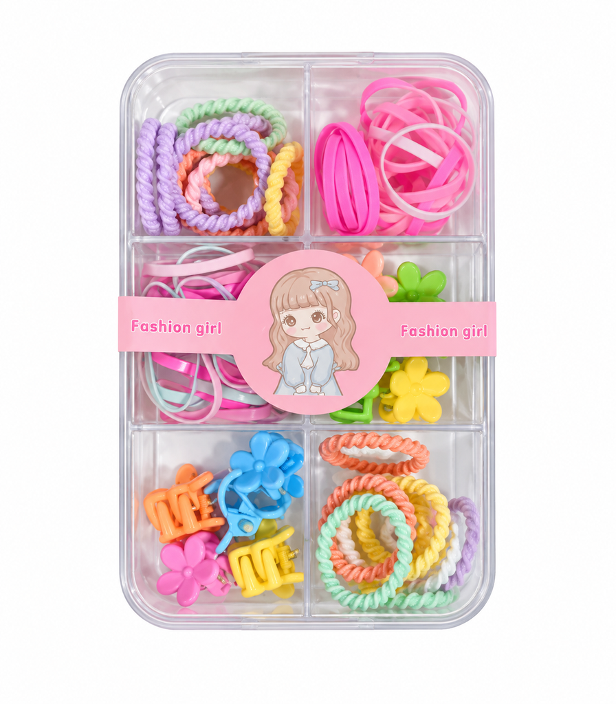 SET DE ACCESORIOS PARA CABELLO