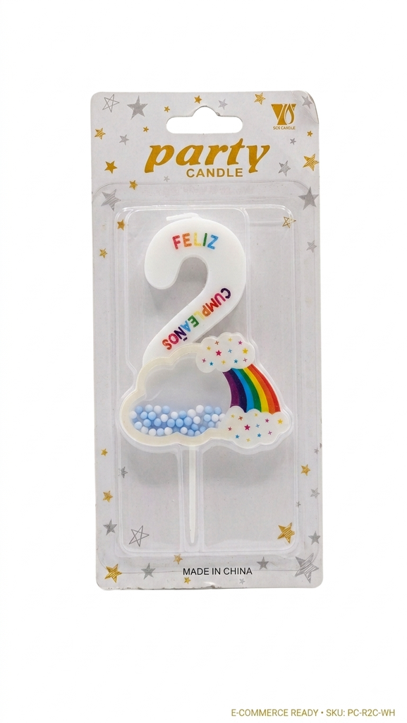 VELAS PARA CUMPLEAÑOS DE NUBE