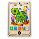 JUEGO DE APRENDIZAJE ROMPECABEZAS DE TELEFONO MOVIL