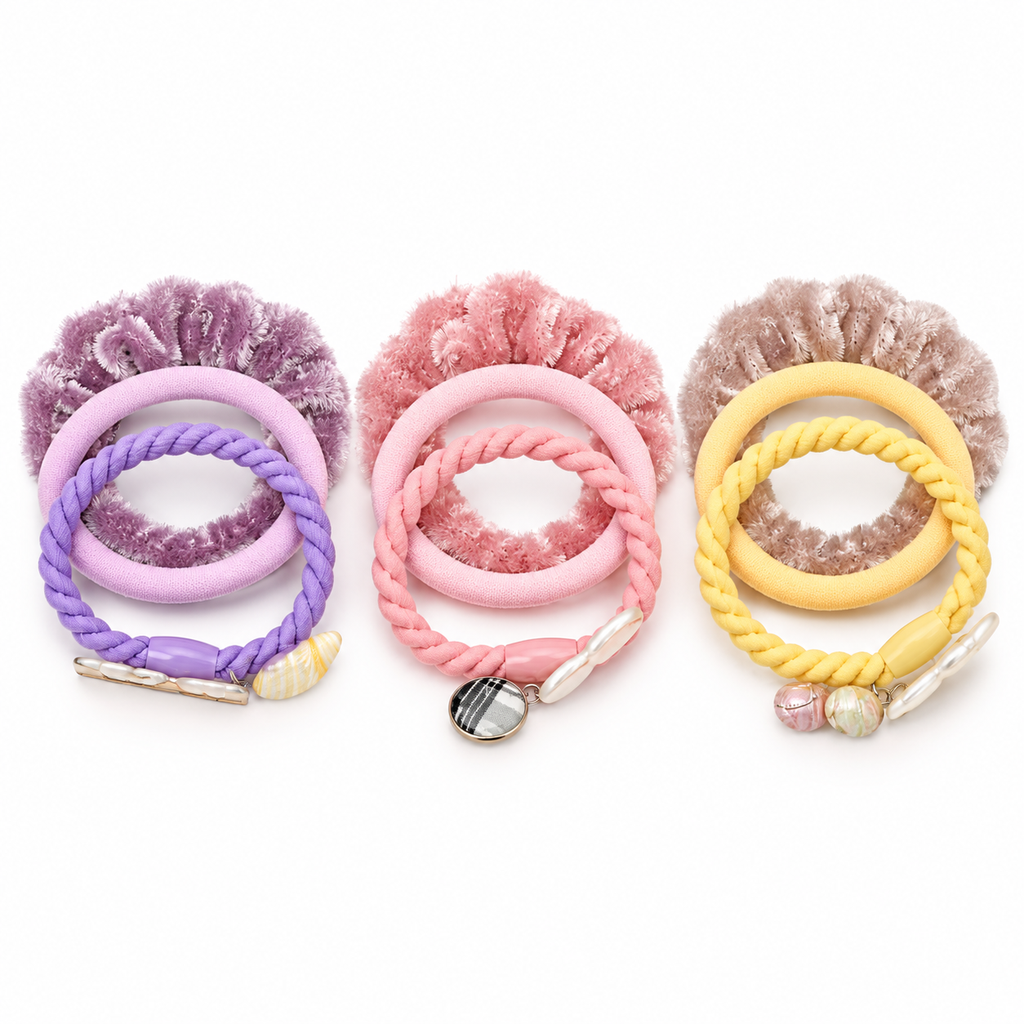 GOMAS CON ACCESORIOS DE PONY DE COLORES (3 UNIDADES)