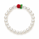 PULSERA DE PERLAS TULIPÁN DE CAJA CUADRADA