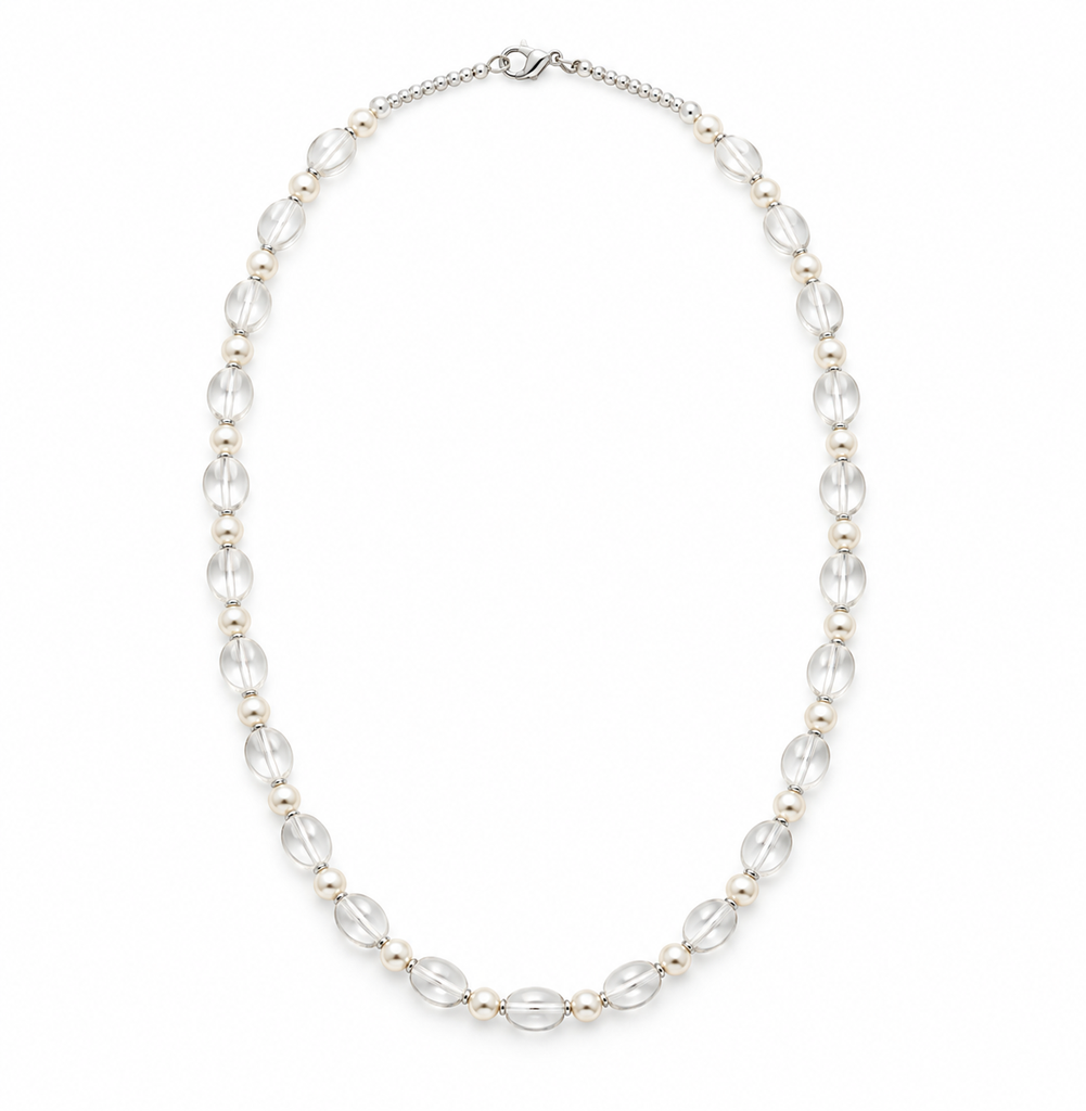 NUEVO COLLAR DE PERLAS DE CRISTAL
