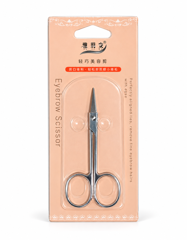 TIJERAS PARA CEJAS ANGEL BEAUTY 604