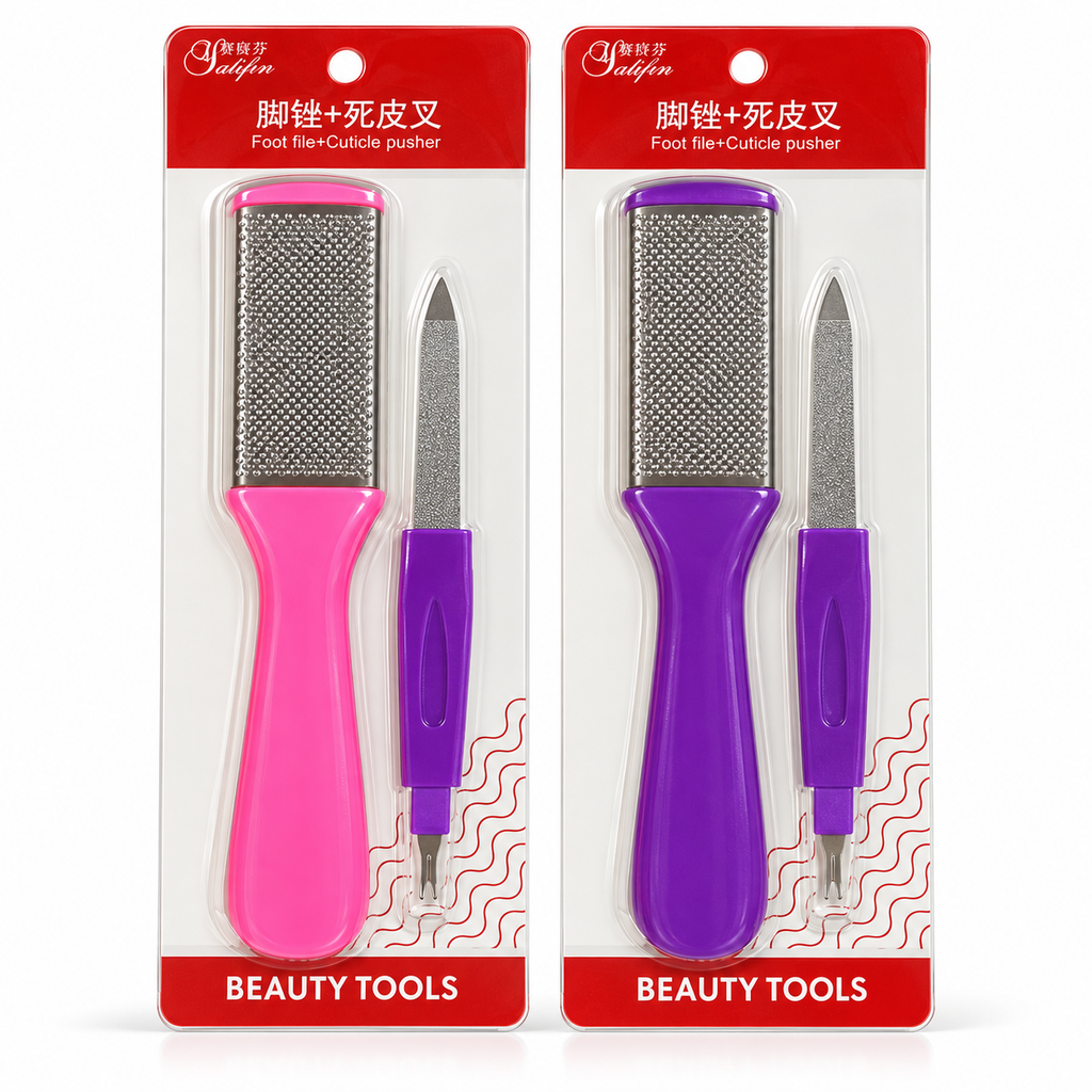 SET DE LIMAS DE UÑAS + LIMAS PARA PIES