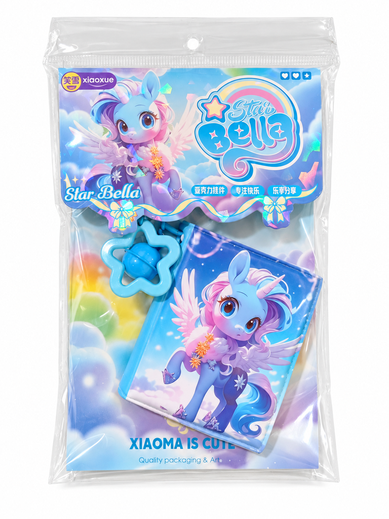 FOLLETO COLGANTE DE DIBUJOS ANIMADOS XX-7010 (50*60MM)