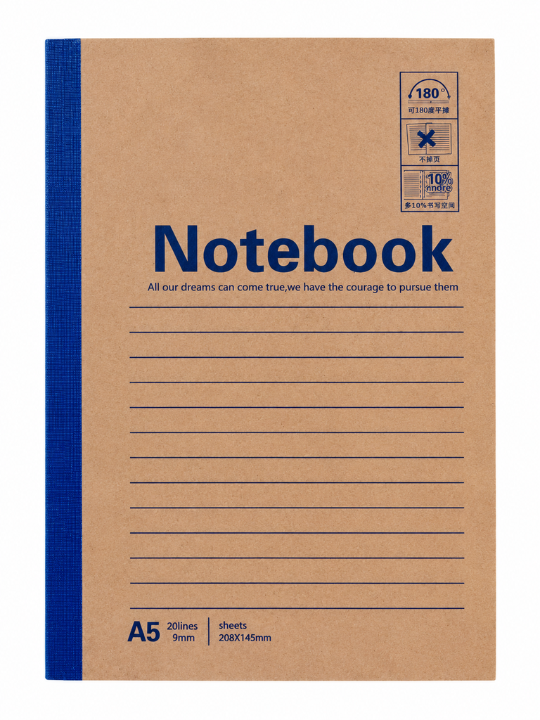 CUADERNO DE OFICINA DE CUERO A580