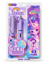 XX-8670 SET DE BOLÍGRAFOS BORRABLES ESTILO SORPRESA PONY