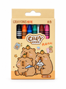 CRAYONES CAPYBARA - 8 COLORES