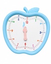 RELOJ DE APRENDIZAJE CON FORMA DE MANZANA 9511