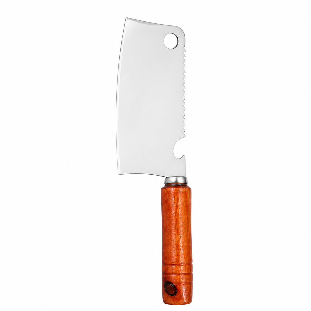 CUCHILLO PEQUEÑO DE COCINA CON MANGO DE MADERA
