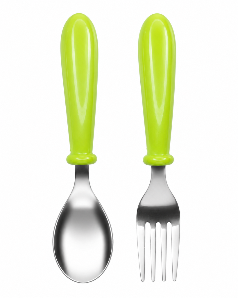 087 SET DE TENEDOR Y CUCHARA PARA NIÑOS