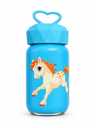 VASO DE VIDRIO CON DIAMANTE DE DIBUJOS ANIMADOS