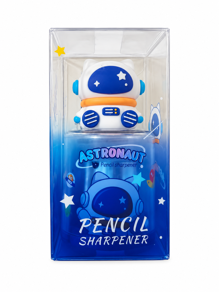 3056 SACAPUNTAS DE DOBLE ORIFICIO ASTRONAUTA