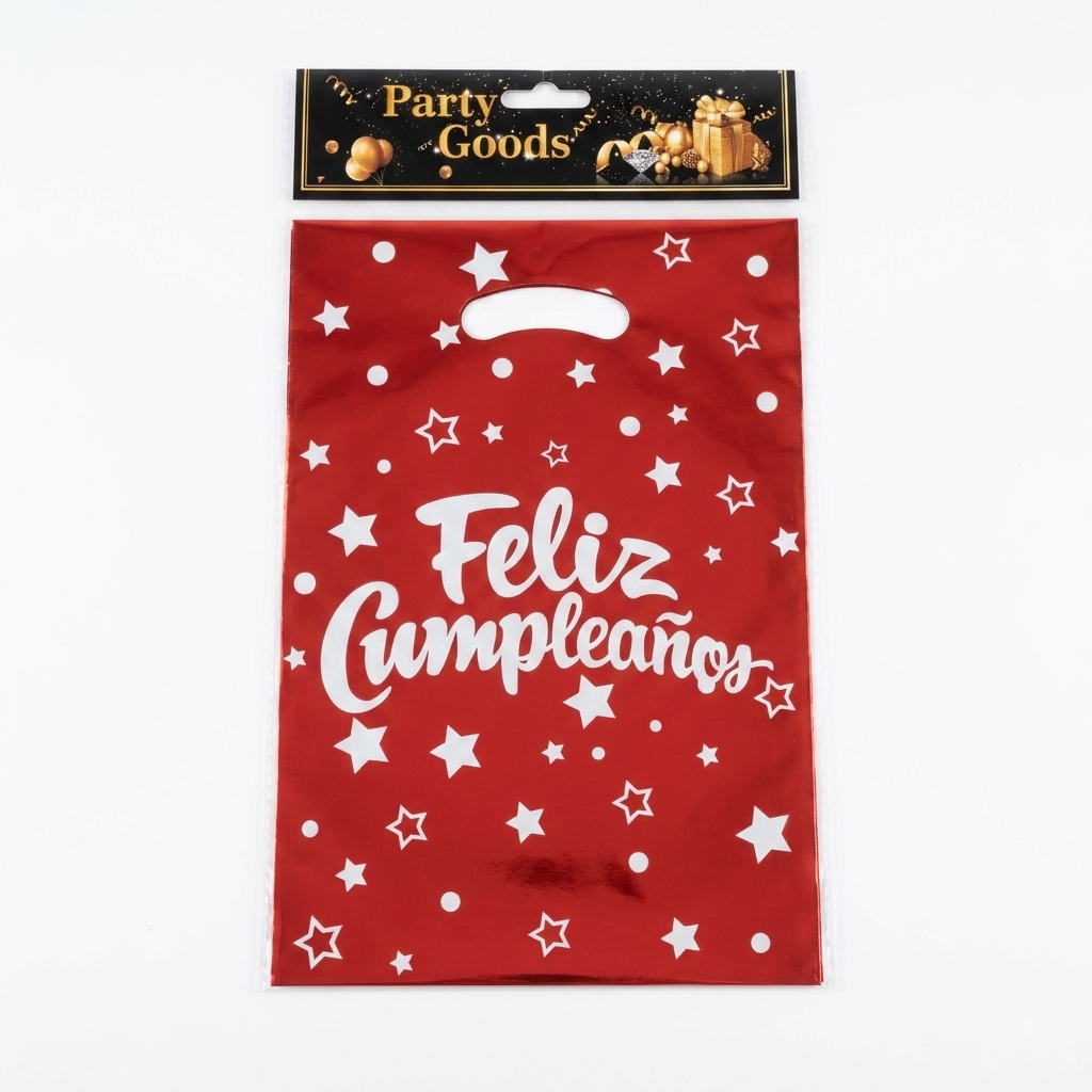 BOLSAS DE CUMPLEAÑOS CON ESTRELLAS A80385