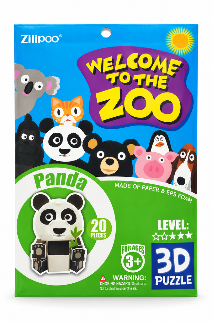 ROMPECABEZA 3D PANDA