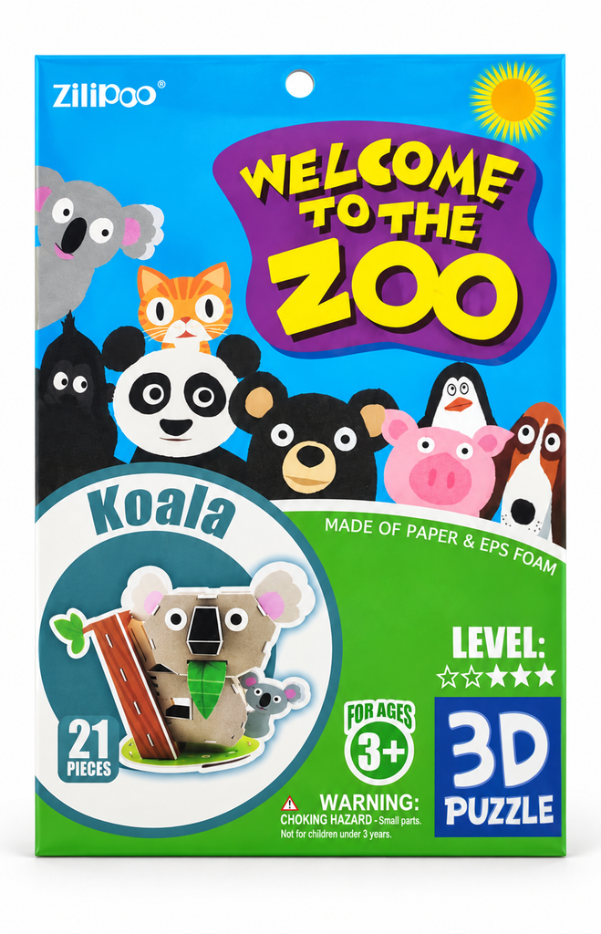 ROMPECABEZA 3D KOALA