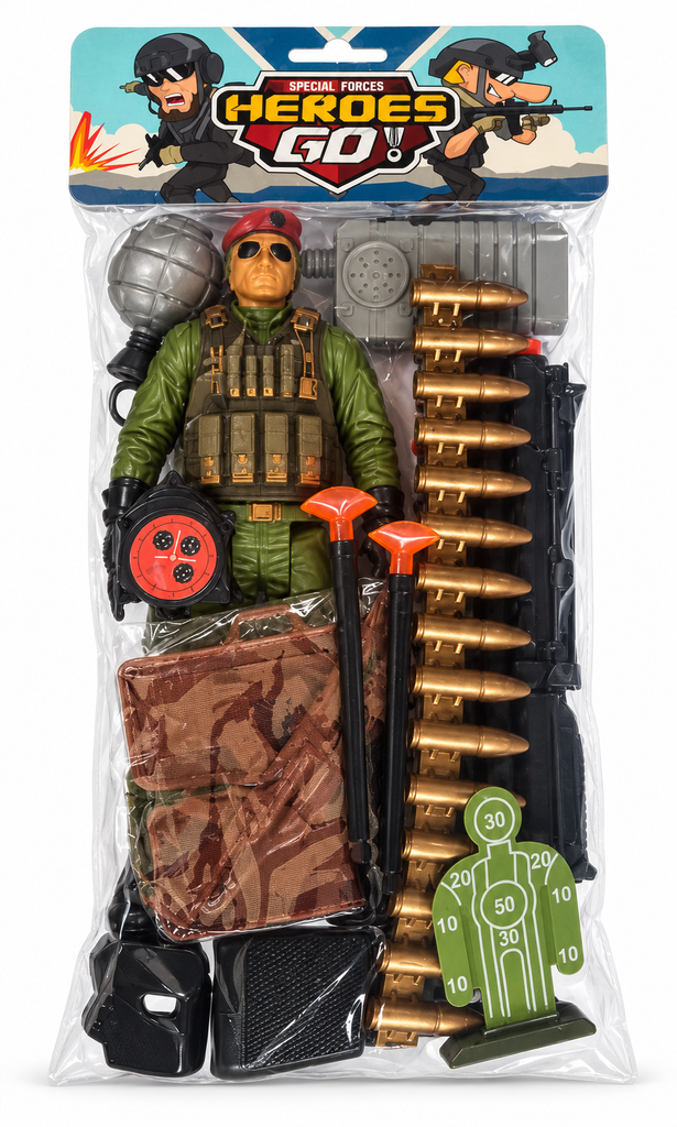 SET DE JUEGO LLAMADO HÉROES (A59984)